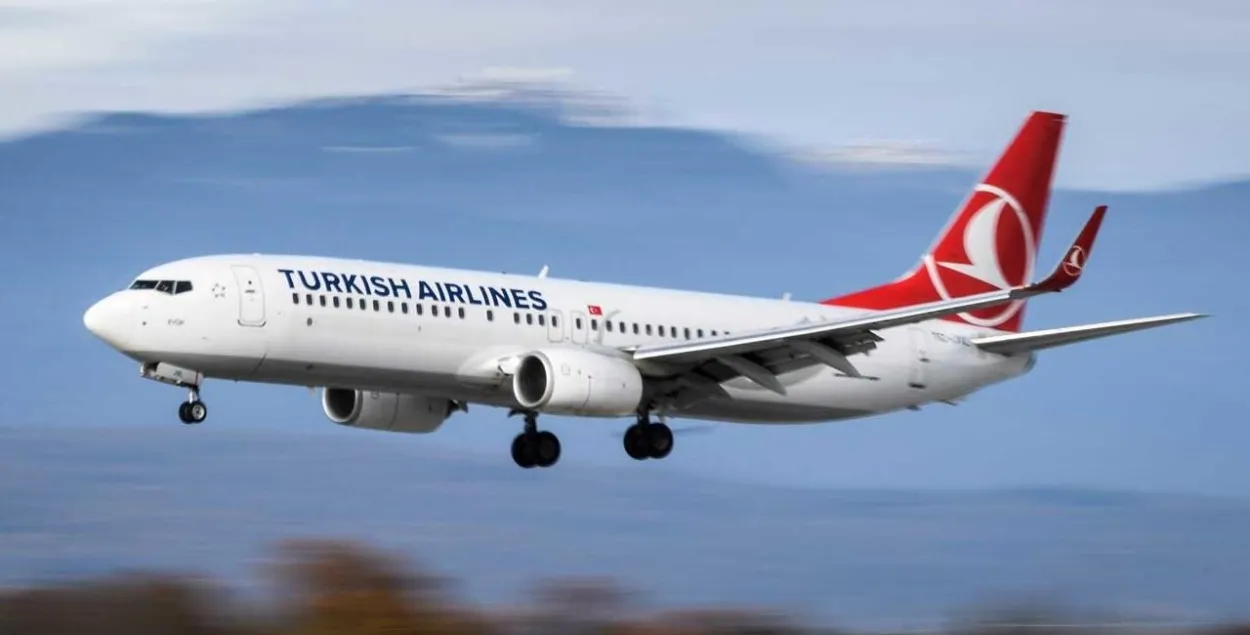 Борт&nbsp;Turkish Airlines /&nbsp;Hürriyet Daily News