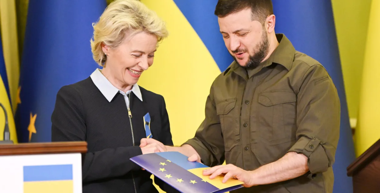 Еўракамісія ўжо на наступным тыдні парэкамендуе прыняць Украіну ў кандыдаты ў ЕС