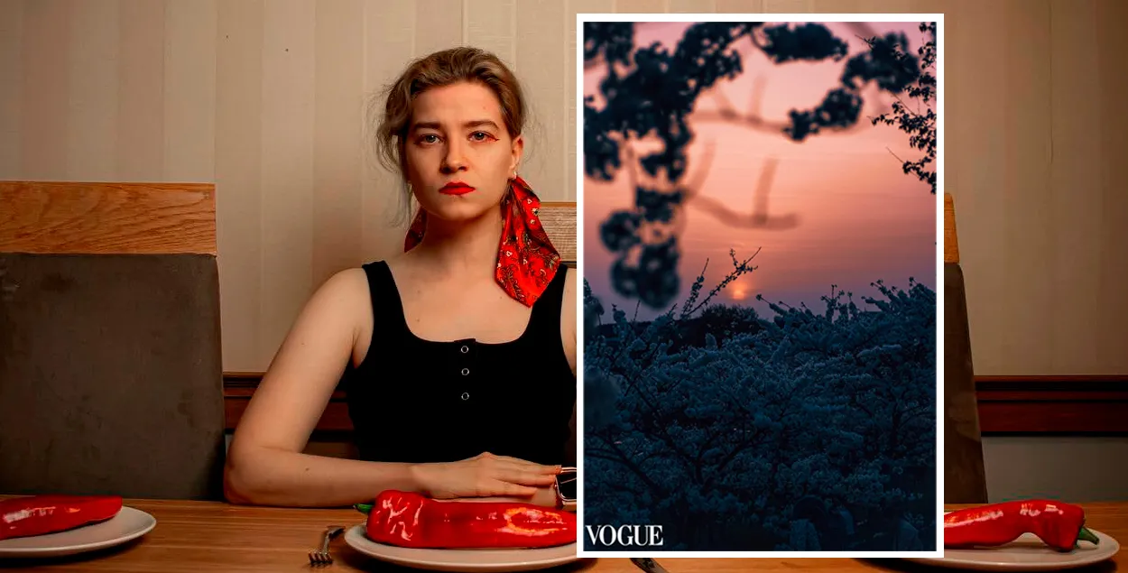 Белоруска сделала снимок для сайта Vogue
