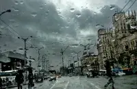 Дождж у Мінску