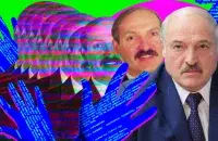 Lukashenka has (not) been holding on to his chair for almost 28 years/collage by Ulad Rubanau