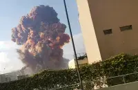 Взрыв в столице Ливана / Reuters​