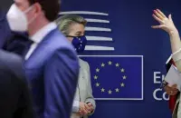 Урсула фон дер Ляйен на саммите ЕС, 24 мая 2021-го / Reuters​