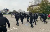 Силовики на улицах Минска / Еврорадио​