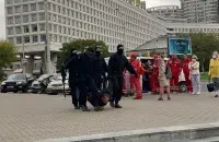 Задержание в Минске / Еврорадио