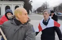 Перфоманс в Минске / Скриншот с видео
