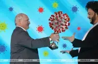 Лукашенко и Киркоров / коллаж из фото БелТА