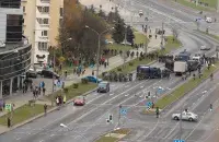 Нядзельны марш ў Мінску 8 лістапада 2020 года / Еўрарадыё