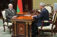 Belarus President Alyaksandr Lukashenka and House of Representatives Speaker Uladzimir Andreychanka / president.gov.by