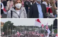 Марш освобождения политзаключённых в Минске / facebook.com/andreaorlandosp​