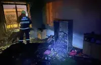 Пожар в общежитии на улице Гурского / minsk.mchs.gov.by​