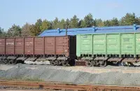 Чыгуначныя вагоны арыштаваны ва Украіне