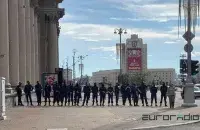 В центре Минска становится все больше силовиков / Еврорадио