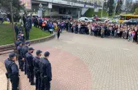 Протесты студентов в Беларуси / Еврорадио