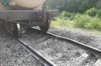 В Украине пытались взорвать грузовой поезд из Беларуси / ssu.gov.ua​