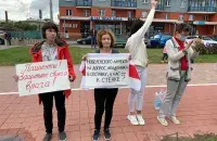 Протесты медиков в Минске / Еврорадио