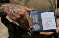 Медаль &quot;За боевые заслуги&quot; / Фото из соцсетей