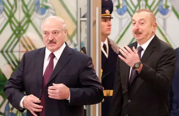 Ильхам Алиев и Александр Лукашенко. Фото: Reuters