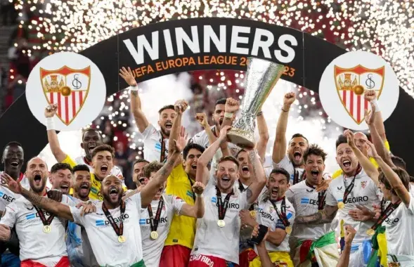 Победители Лиги Европы / https://twitter.com/SevillaFC_ENG

