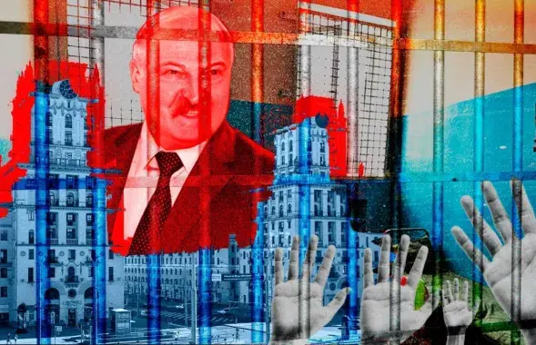 Lukashenka&#39;s policy aggravates the situation in Ukraine and leads Belarusians to poverty / collage by Ulad Rubanau, Euroradio