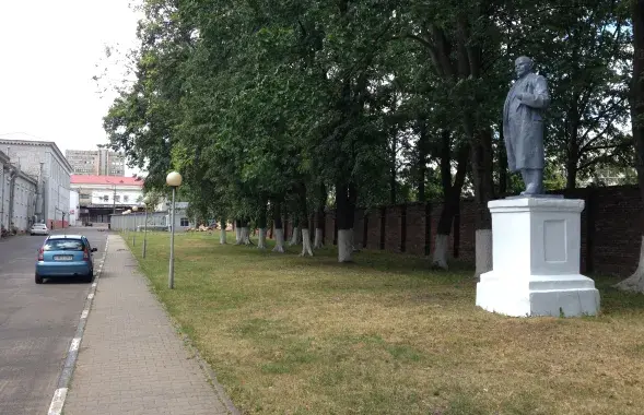 Статуя Ленина. Фото Еврорадио.