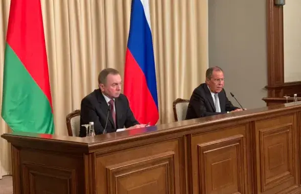 Belarus and Russian Foreign Ministers Uladzimir Makei and Sergey Lavrov / mfa.gov.by