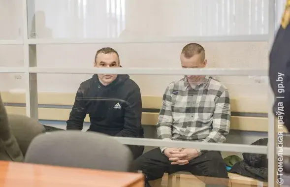 Siarhei Pliashkun and Yury Selvich on trial / gp.by
