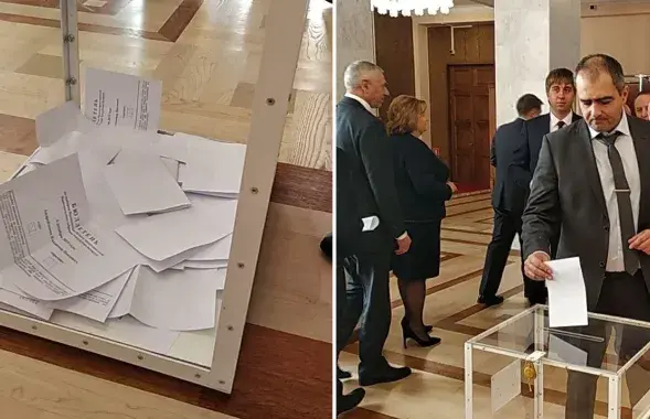 Голосование в Палате представителей / Змитер Лукашук, Еврорадио