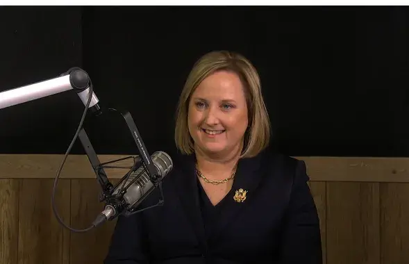 US Ambassador Julie Fisher in Euroradio&#39;s studio