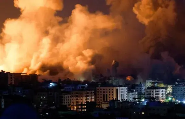 Выбухі ў Газе