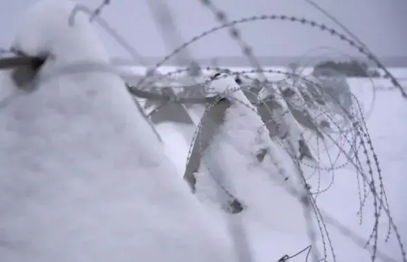 Так выглядит граница Украины с Беларусью
