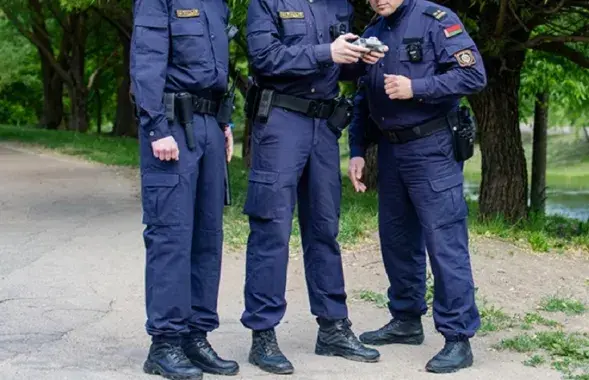 Минские милиционеры (иллюстративное фото)
