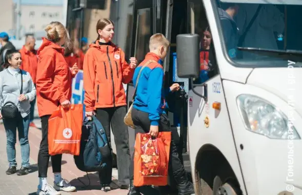 Дети, которых фонд Талая привёз в Беларусь

