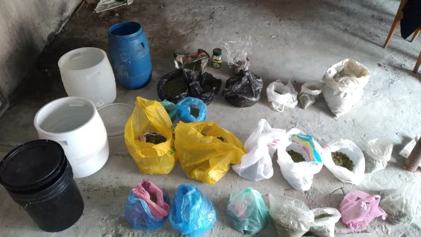 У жыхара Мікашэвічаў дома знайшлі 8,5 кг марыхуаны